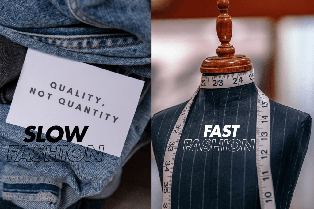 Slow fashion vs Fast fashion image