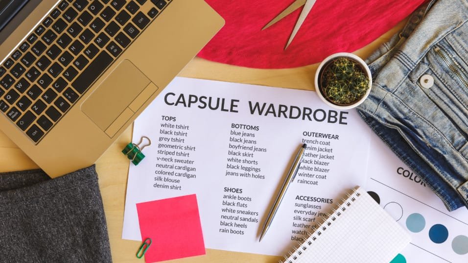 How to build a capsule wardrobe image