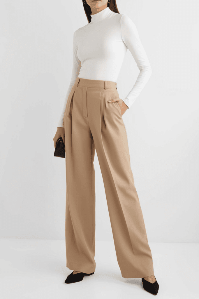 Widde leg wome trousers