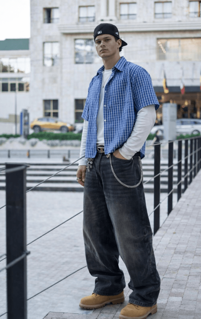 Y2k casual outfit ideas for men